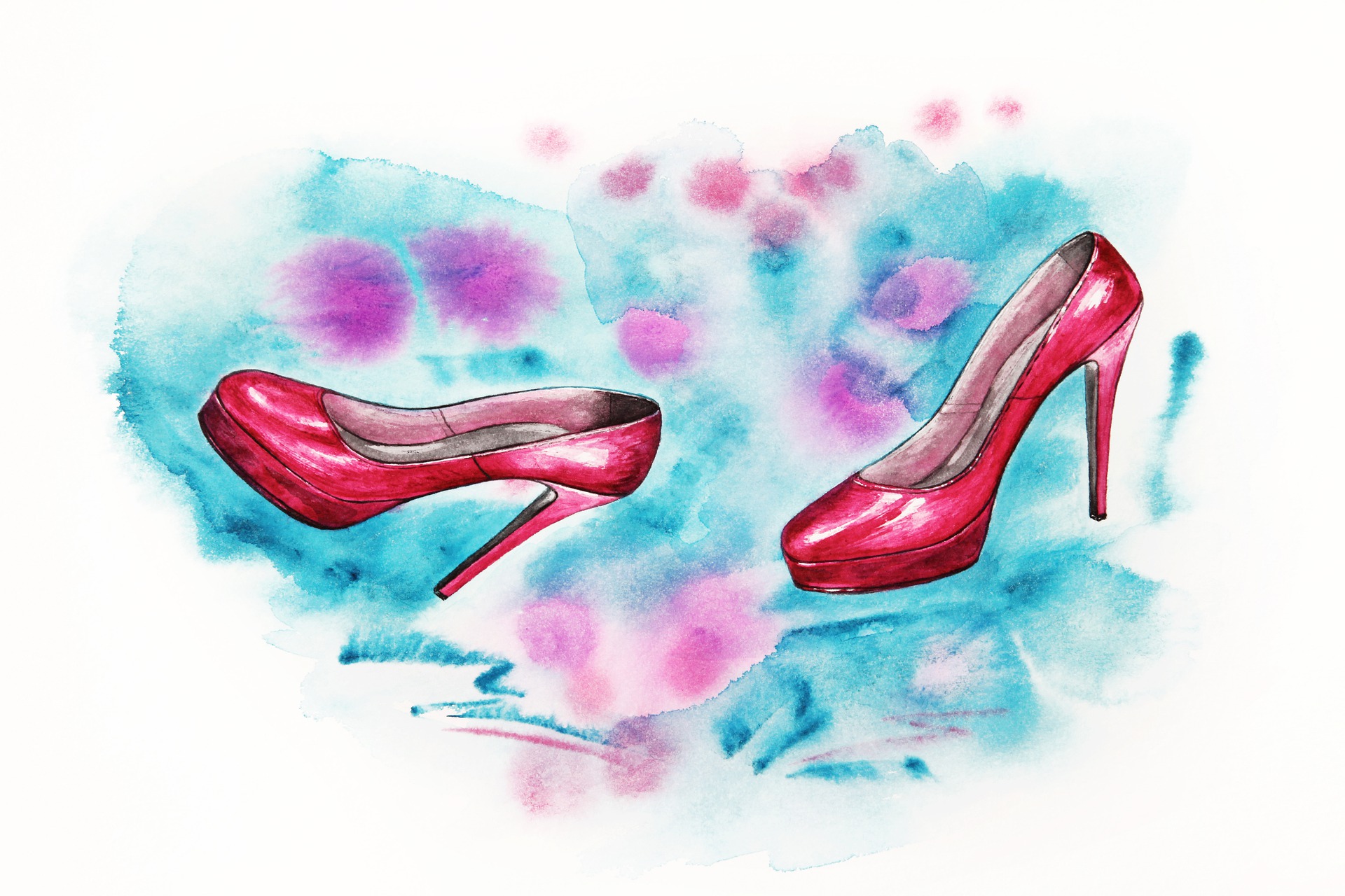 six inch heels: Image by Nika Akin from Pixabay